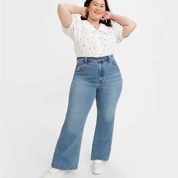 Levi's Denim - NWT Levi’s 70s High Rise Flare Jeans Plus Size 20W short